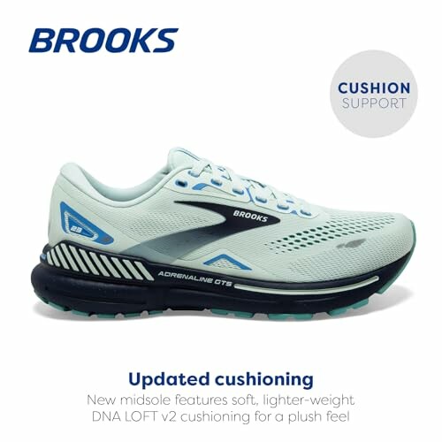 Brooks running shoe with updated cushioning.