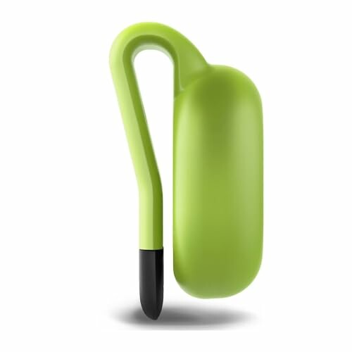 Green protective case with a hook