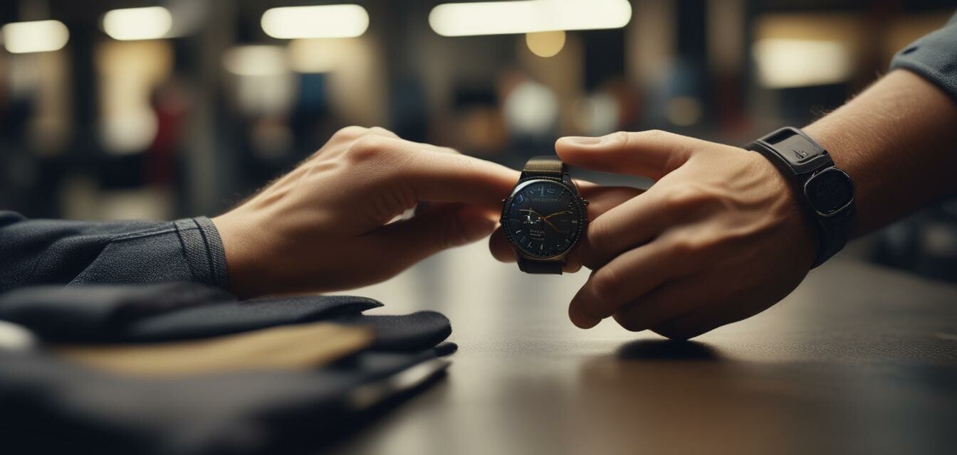 running watch try on